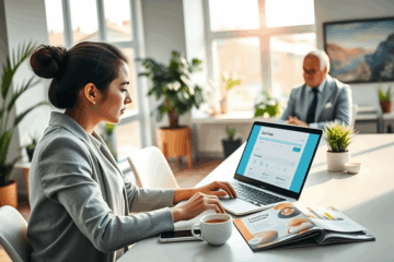 Imagine care ilustrează procesul de obținere a unui împrumut online.