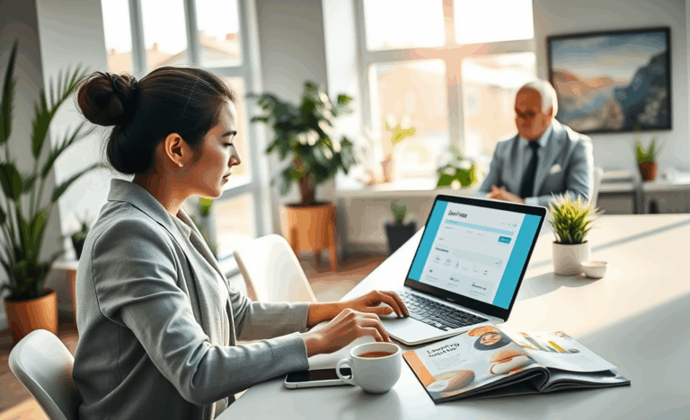 Imagine care ilustrează procesul de obținere a unui împrumut online.