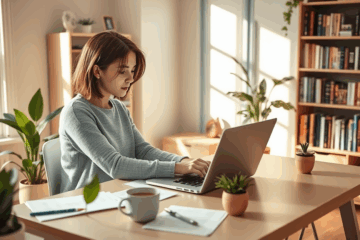 Imagine reprezentativă pentru solicitarea unui împrumut rapid online.